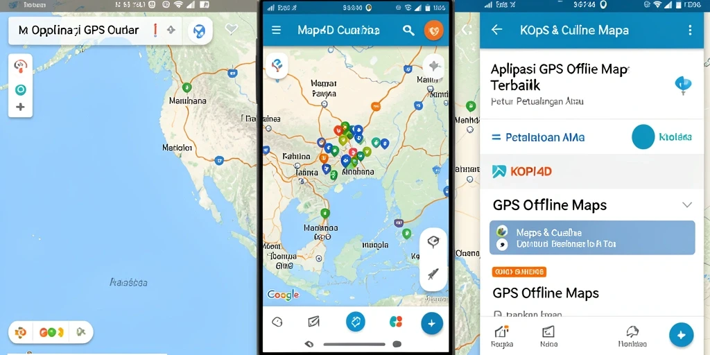 Antarmuka KOPI4D yang ramah pengguna dan informatif.