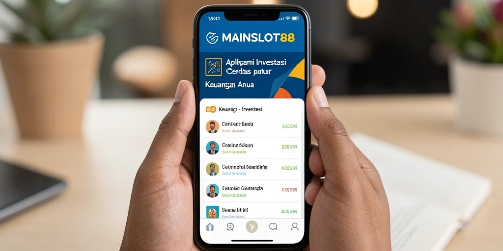 Antarmuka aplikasi MAINSLOT88 yang mudah dipahami dan navigasi yang intuitif.